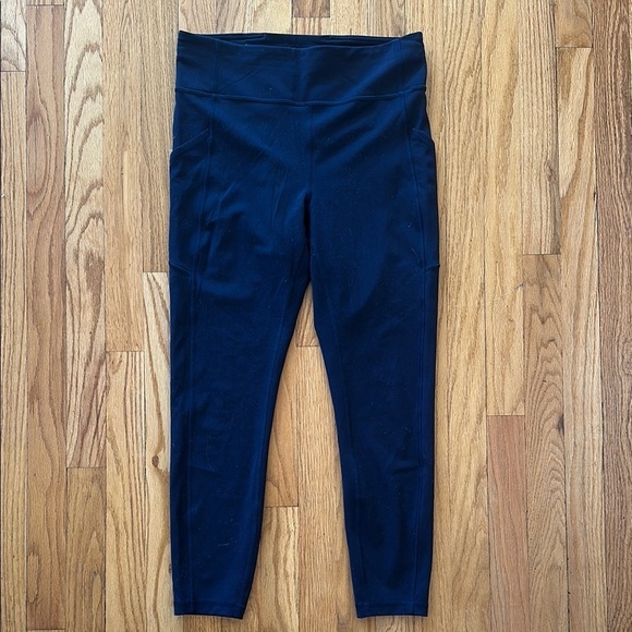 Lululemon 10 Invigorate High-Rise Tight 25" Tru Navy High-Waisted legging VGUC - Picture 10 of 13